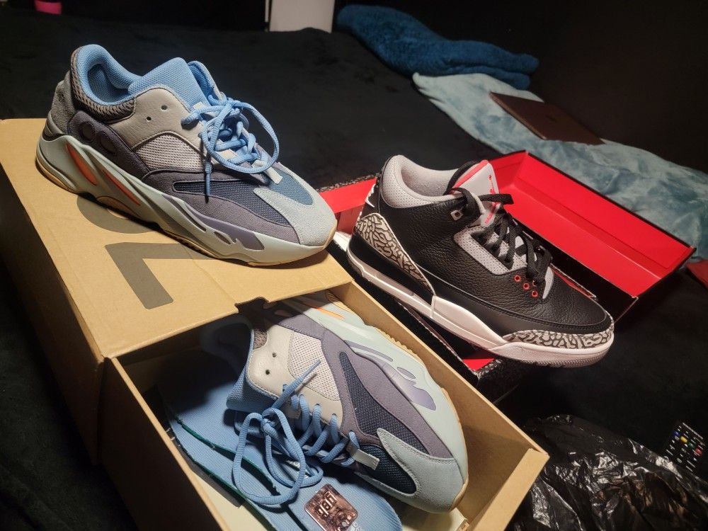 Yeezy Boost 700 And Jordan 4s Both 9.5 Need Gone ASAP