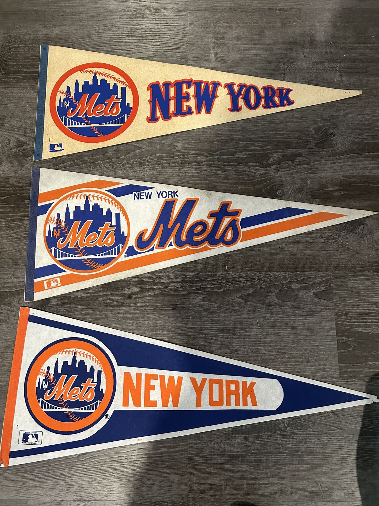 Vintage Baseball Pennants