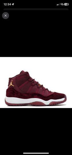 Jordan’s 11 retro GG Heriess velvet  size 7y