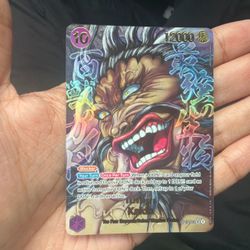 Kaido (062) (Super Alternate Art) OP17-062 The World's Strongest Warriors Foil