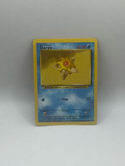 Pokemon Base Set Staryu Card #65