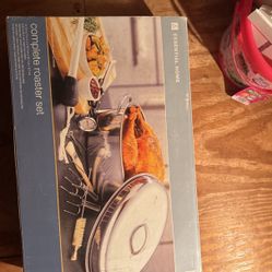 Complete roaster turkey set