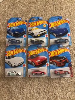Hotwheels JDM 6 pack