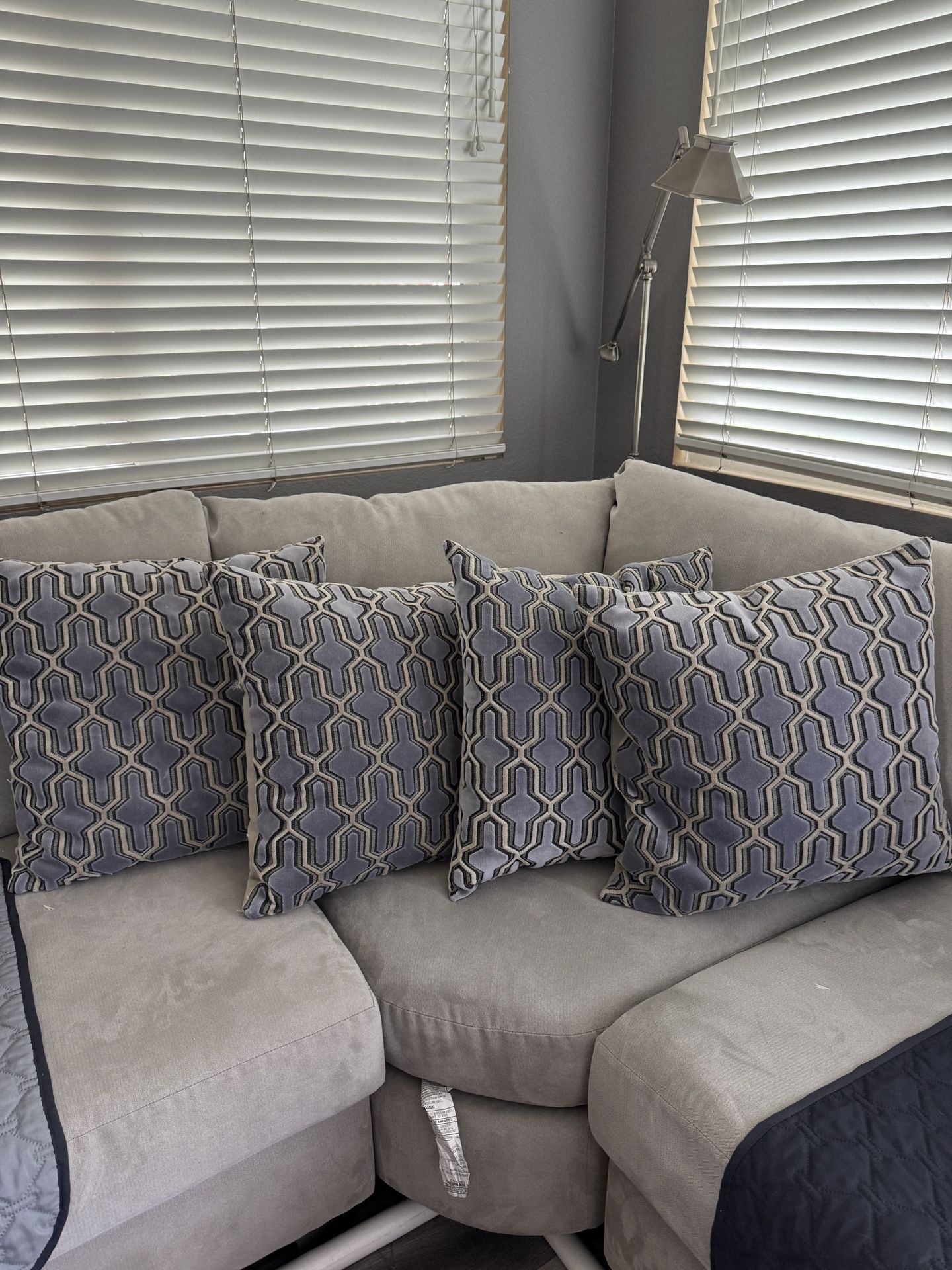 Z Gallerie Pillows Sofa