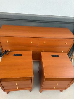 Dresser and matching nightstands