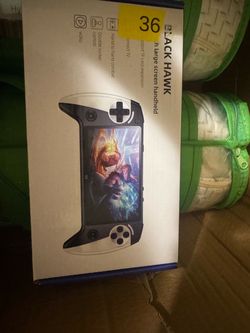 Black Hawk Large Screen Handheld Game Console