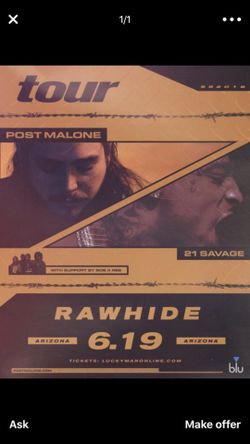 Post malone tickets