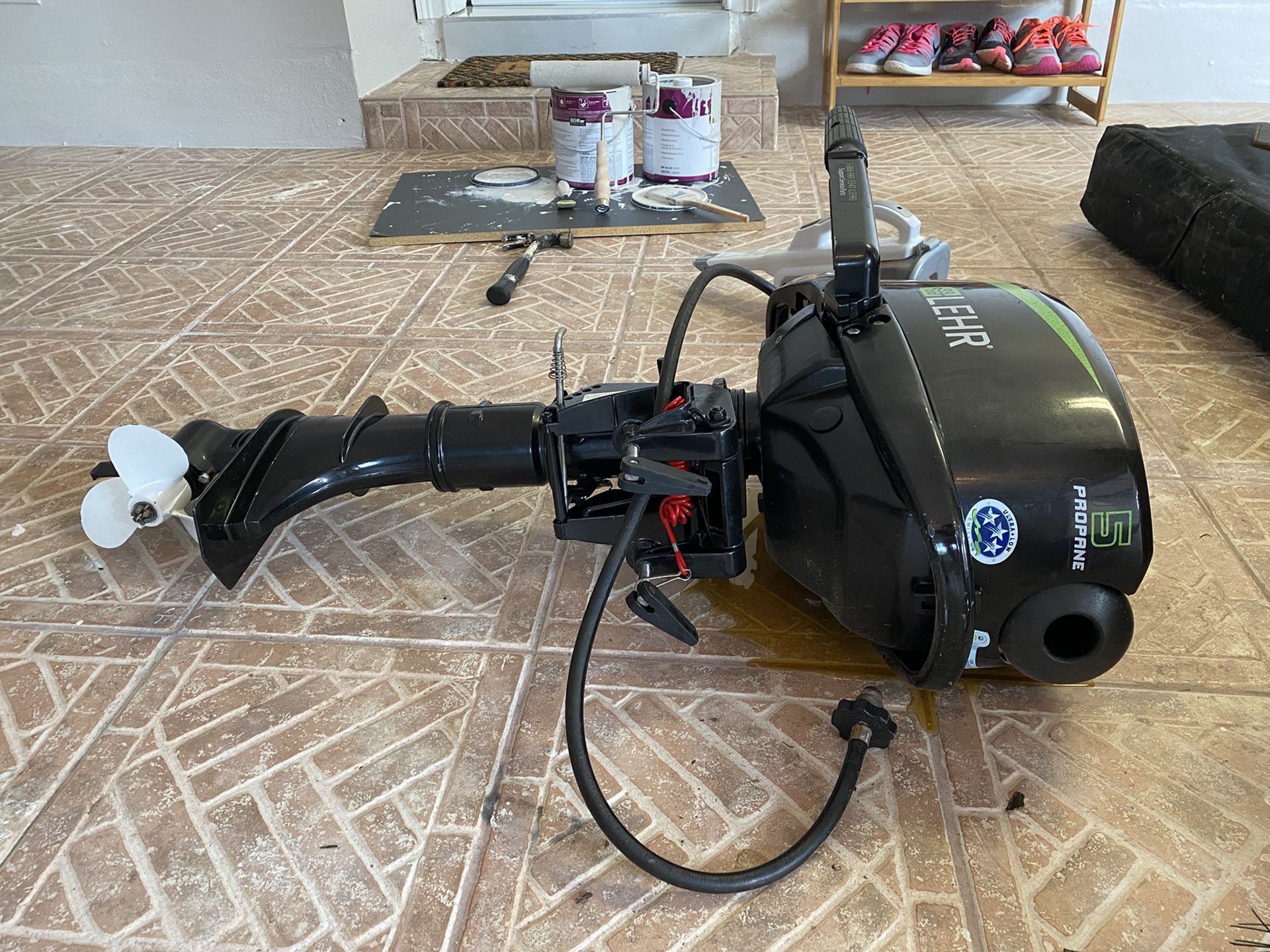 Outboard Motor Lehr 5hp Propane for Sale in Davie, FL OfferUp