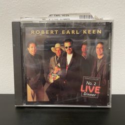 Robert Earl Keen No 2 Live Dinner CD Album Sugar Hill 90s Country Rock 1996