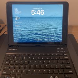 Ipad 9th Generation, Wifi, 64GB, With Fintie Bluetooth KeyboardAnd Magnetic Case