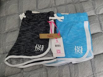 *NEW* JUSTICE Dolphin Pack Shorts 2 Pack 