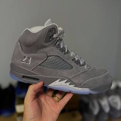 Jordan 5 wolf grey