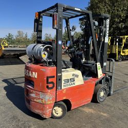 2001 Nissan LPG Forklift Under $3000! Deal