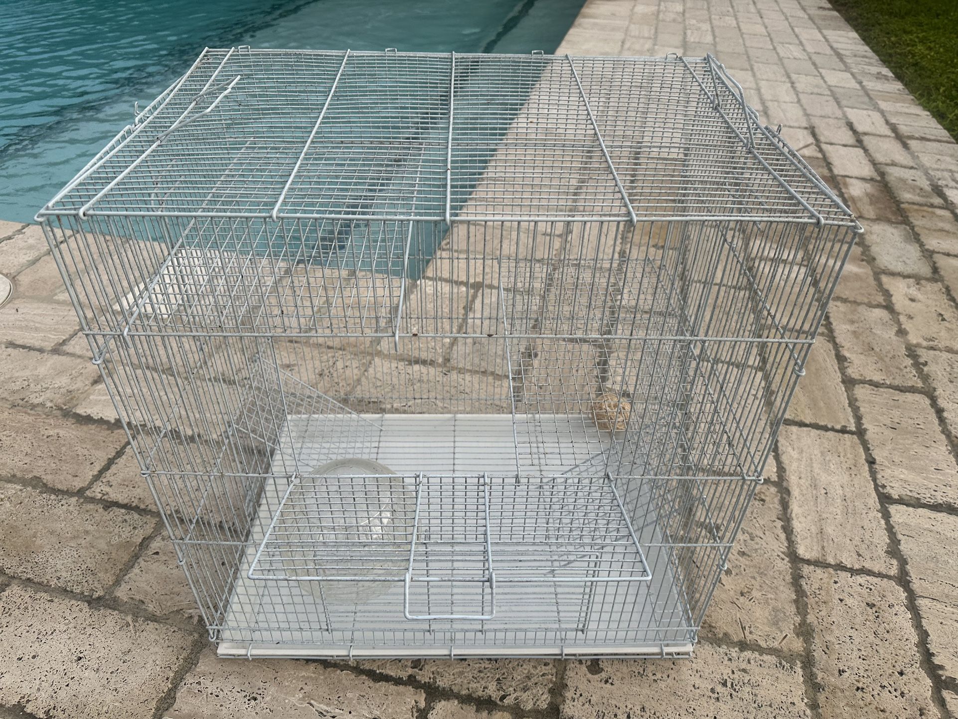 Large Metal Bird Cage / Small Pet Cage