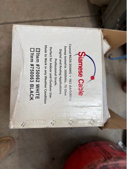 New box of Siamese Cable