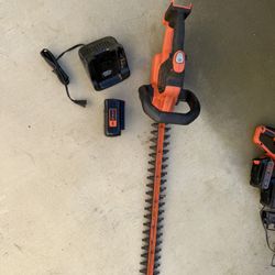 Battery Powered Hedge Clippers