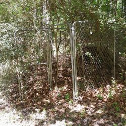 10' X 10' Chain Link Dog Kennel