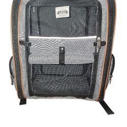 Lekebobor Pet Dog Cat Backpack Carrier Up to 18 Lbs Travel Expands