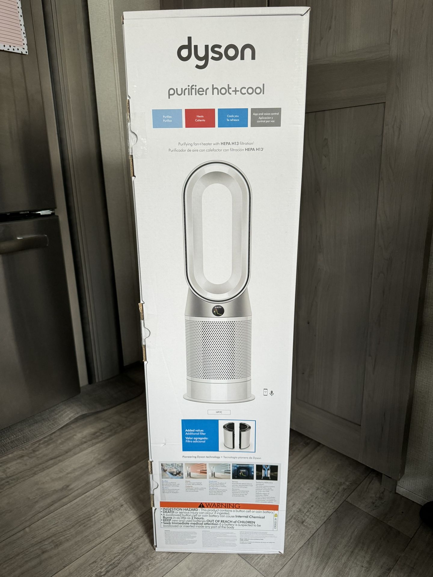 Dyson Purifier Hot+Cool HP7C