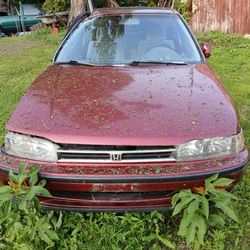 Rare USA Manufactured 1992 Honda Accord EX 2-Door Coupe with Manual 5 Speed Transmission 