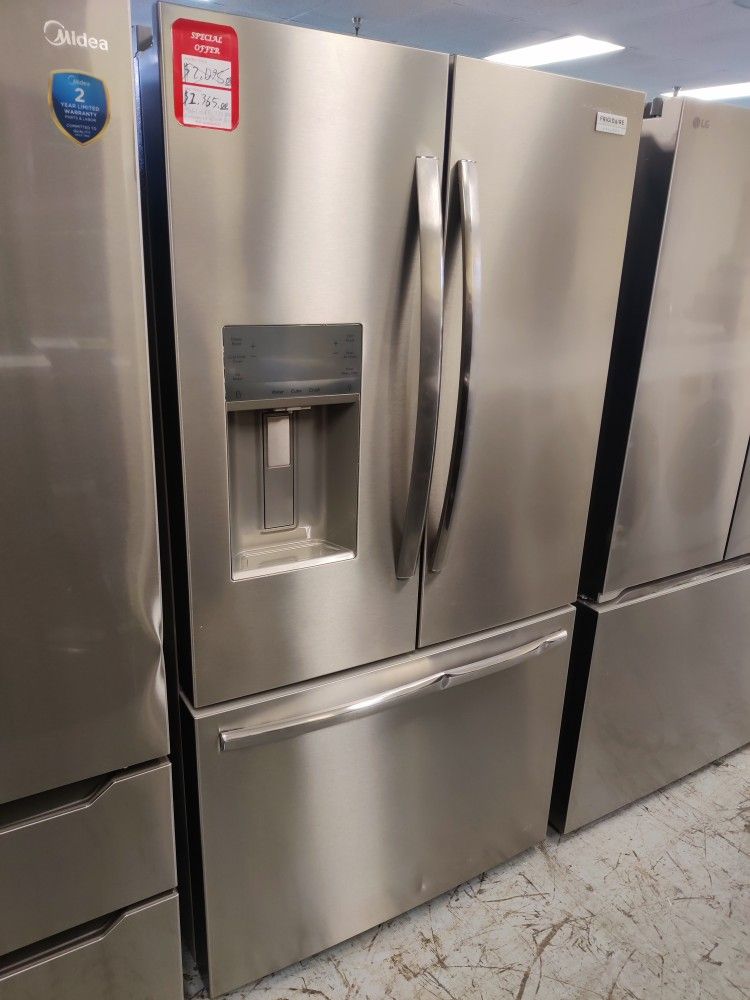 New Frigidaire
Gallery 36 in. 23 cu. ft. Counter Depth French Door Refrigerator in Smudge-Proof Stai