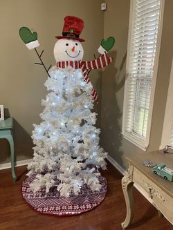 Snowman Christmas 🎄 Tree 