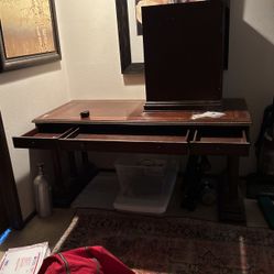 Wood Computer Desk
