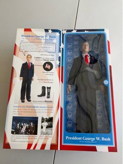 Toy President George W. Bush Talking Action Figure