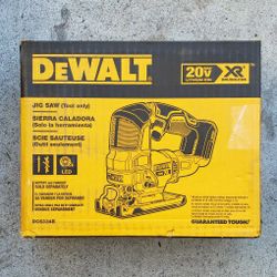 Dewalt 20v Jigsaw Brushless XR WITH VARIABLE SPEED BRAND NEW TOOL ONLY