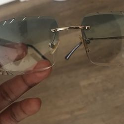 Cartier Custom Rimless Glasses 