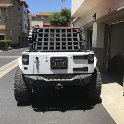 Jeep JK cargo safari straps