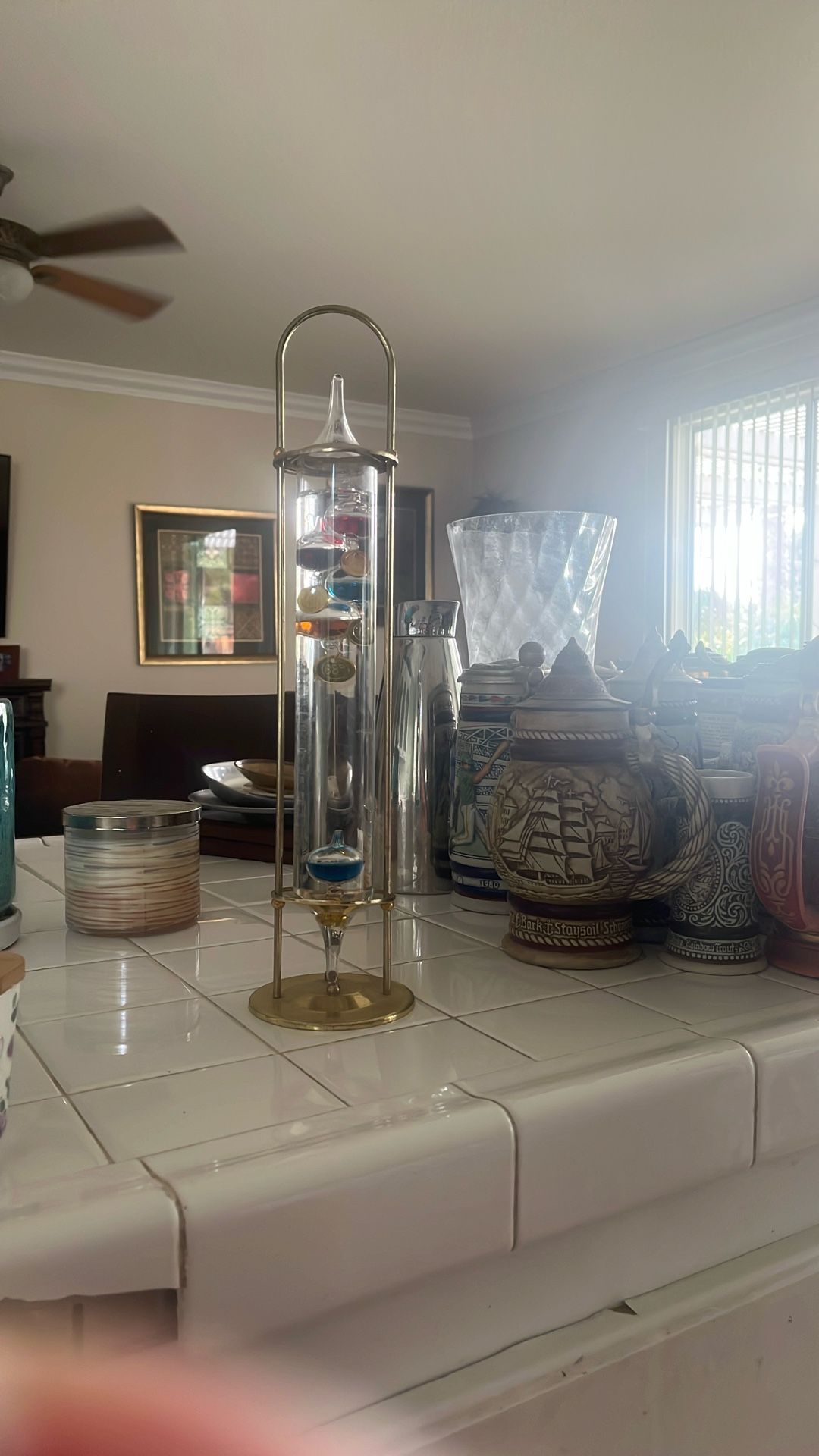 Galilean thermometer