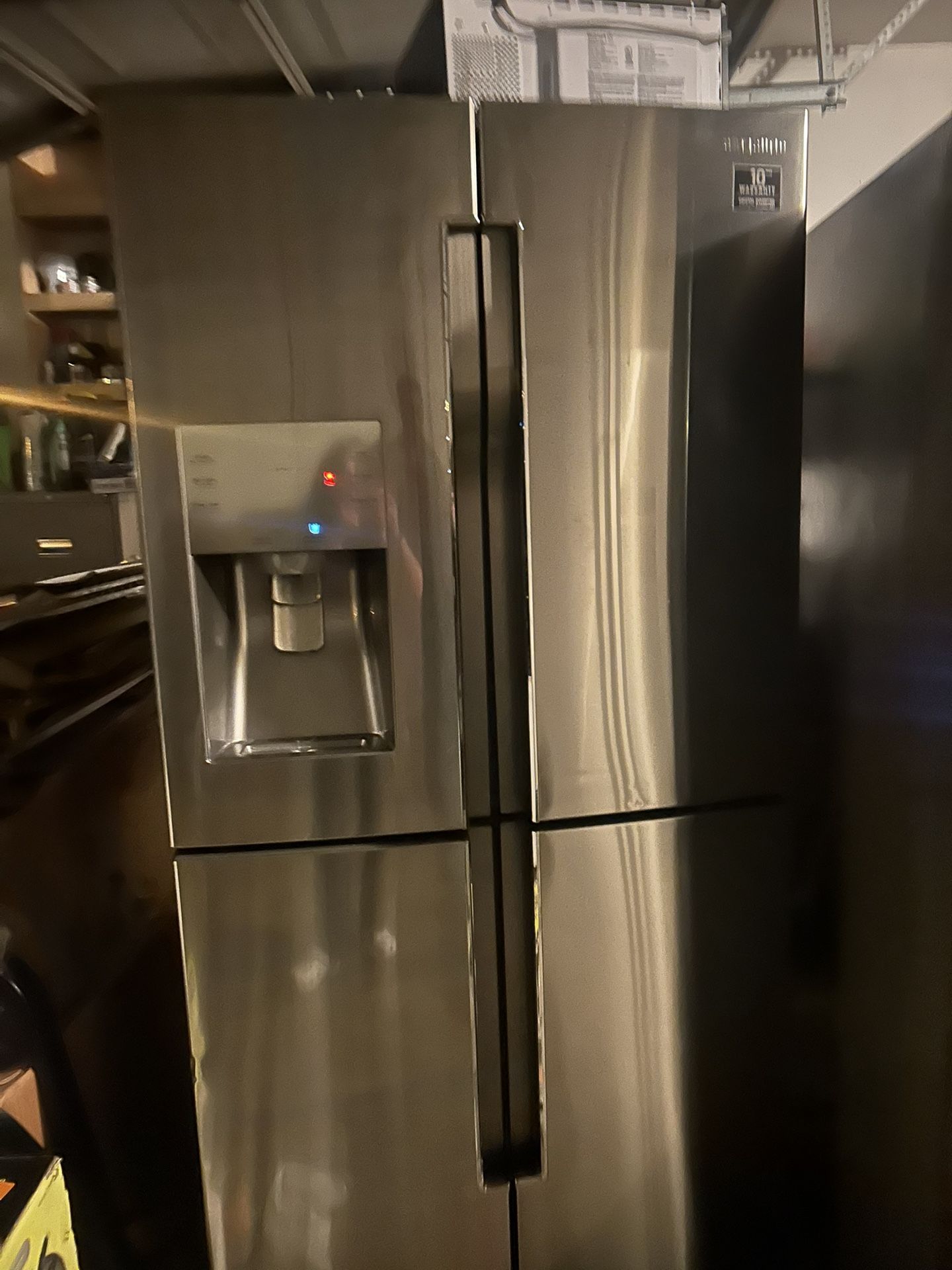 LIKE NEW!! SAMSUNG FOUR DOOR REFRIGERATOR Delivery available for small fee🚛