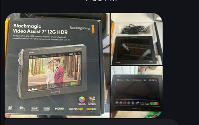 Blackmagic video assist