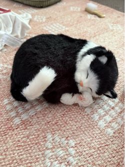 Purfect Petzzz breathing toy kitten