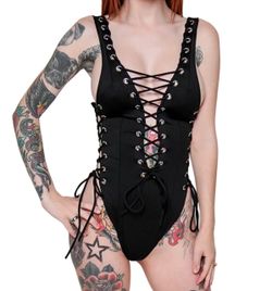 Forest Ink TOMBSTONE ONE PIECE SWIMSUIT Small