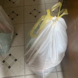 2 Bags Of Name Brand Tops N Pants Various Sizes In Very Good Condition A $300 Value O More Value 