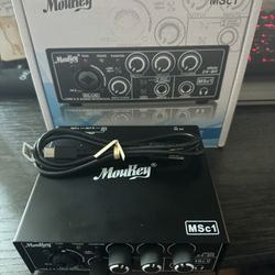 MouKey USB Recording Audio Interface 