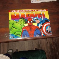 1993 Super Hero Calender
