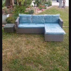 Brand new small space, patio couch, patio sofa, patio chairs, outdoor furniture, outdoor patio furniture, set patio chairs