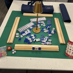 Brand New YMI American Mahjong Game Indigo Tides Set with Accessories