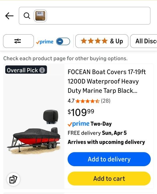 Boat Covers 17-19ft