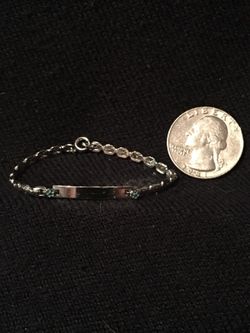 STERLING SILVER BABY BRACELET