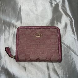 Coach Pink Wallet