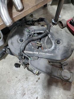 Chevy Cross-Fire Injection Intake Manifold with Wiring complete system