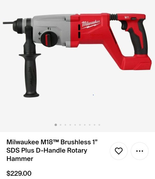 Pre-owned Milwaukee Hammer Drill