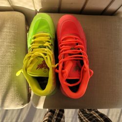 New rick and morth lamelo ball puma shoes