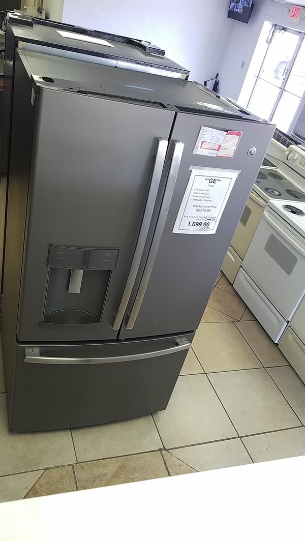 Brand new GE slate refrigerator for Sale in Port Richey, FL OfferUp
