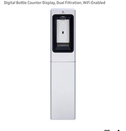 Avalon Freestanding Bottle Filler, Sensor Dispensing, UV Cleaning, Digital Bottle Counter Display Water