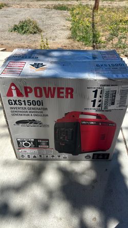 GXS 1500i generator